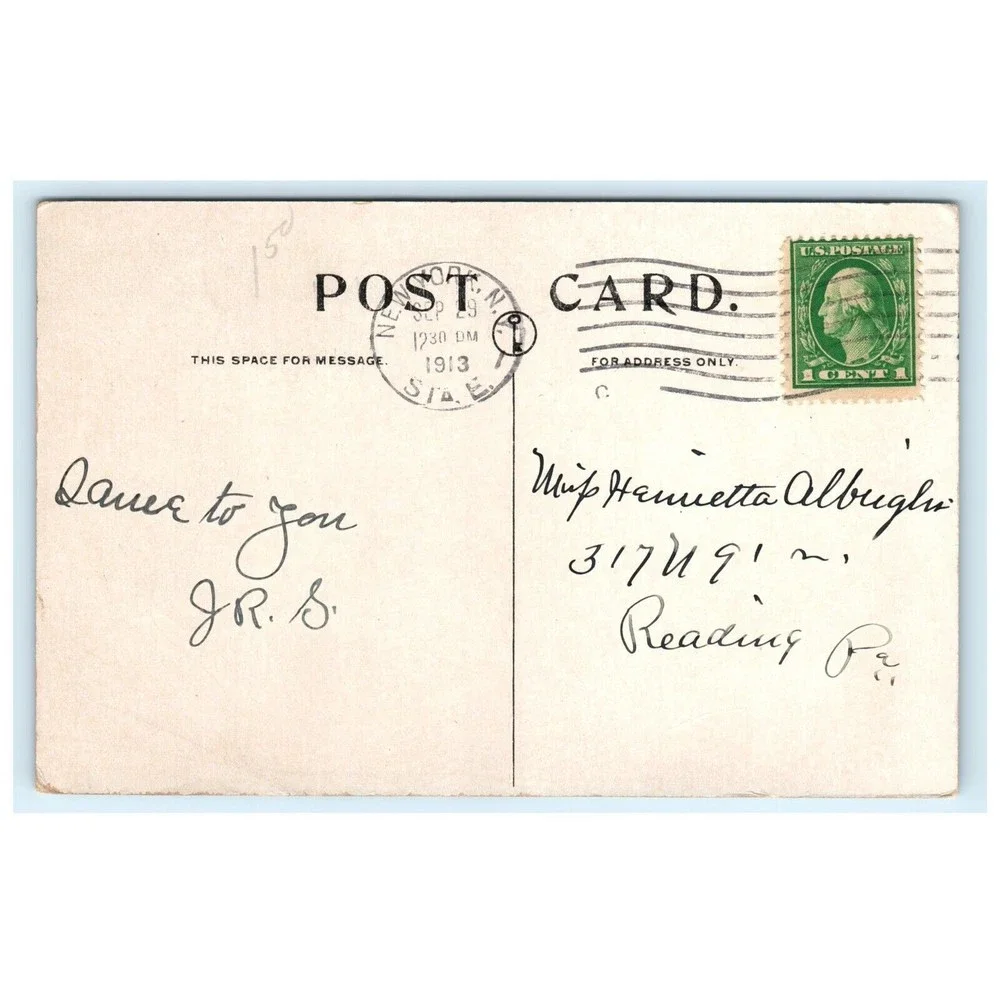 Vintage Postcard New York City NY Hotel McAlpin in Herald Square Posted‎ 1913